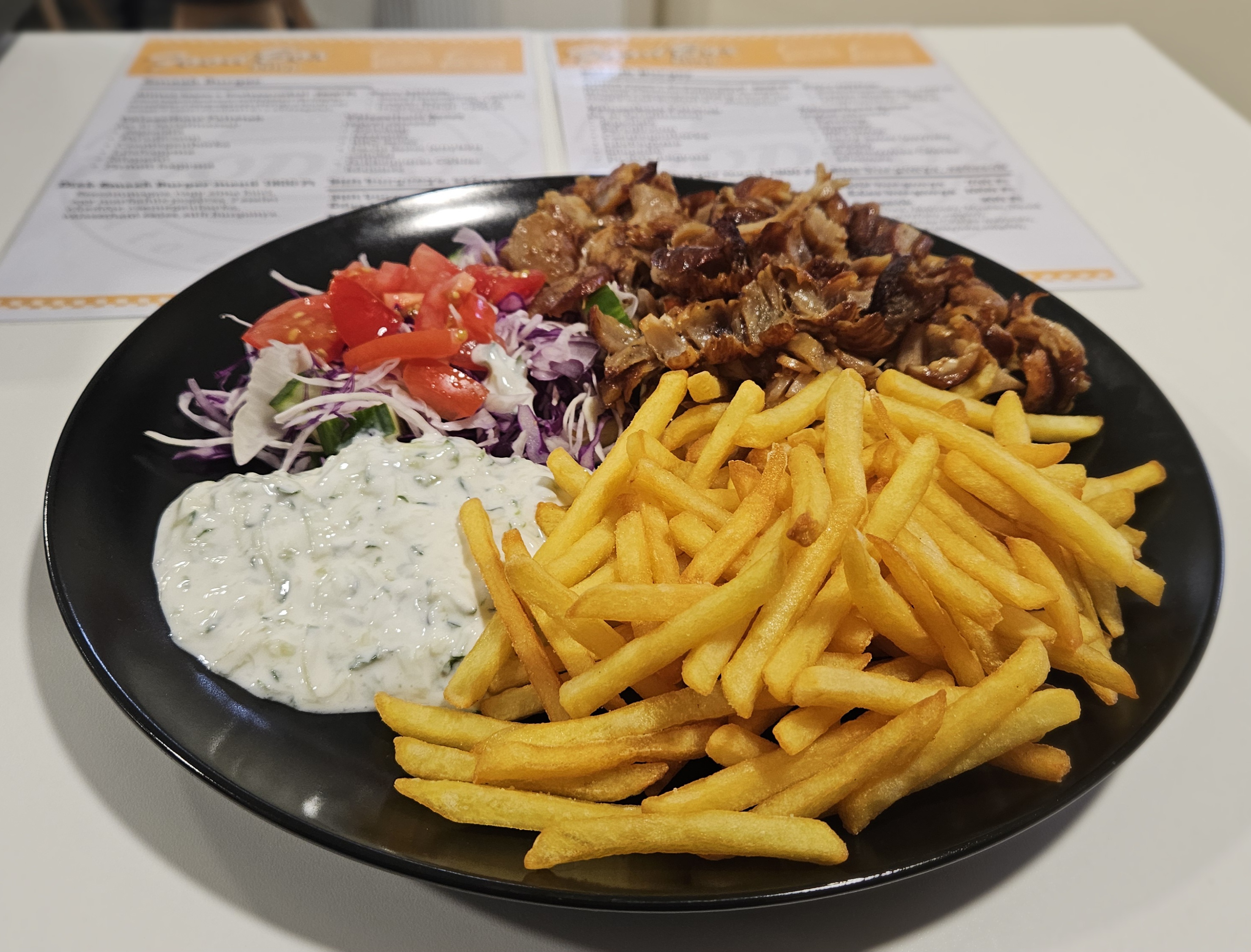 Prémium Gyros Tál